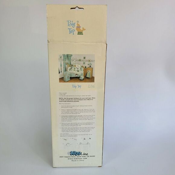 CIRCUS big Top and Quilt Clips Hangers Nursery Art Decor - Picture 4 of 5